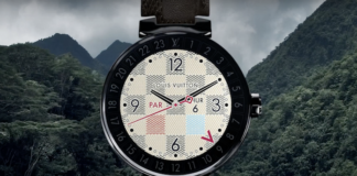 Die neue Louis Vuitton Uhr: Tambour Horizon (Foto: Screenshot, Youtube)